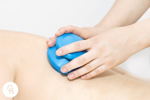 Masaż antycellulitowy bańką chińską