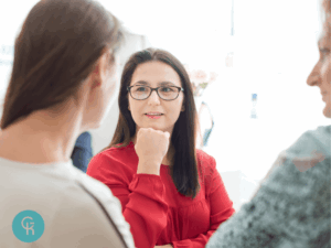 Rozmawiające kobiety